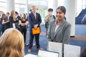 Student meeting companies